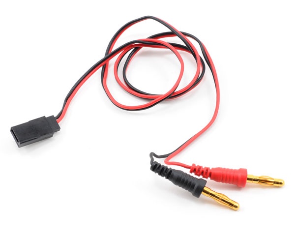 Receiver Charge Lead (Futaba Female to 4mm Banana Plugs) img