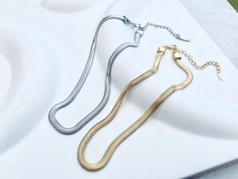 Gold Snake Necklace