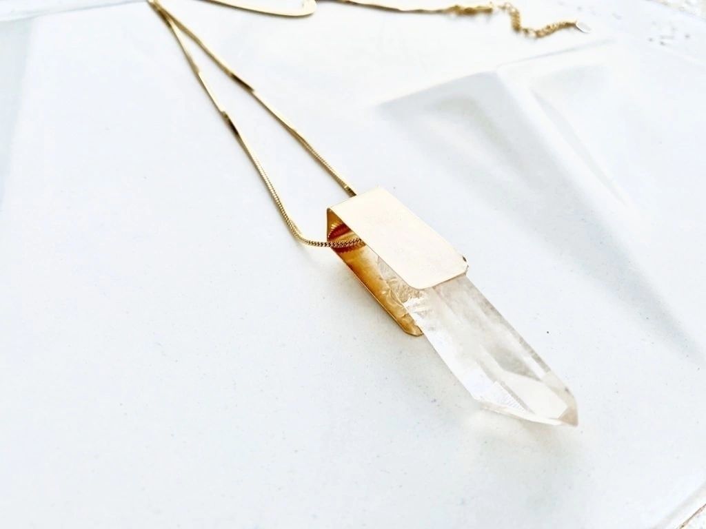 Colar Pure cristal dourado