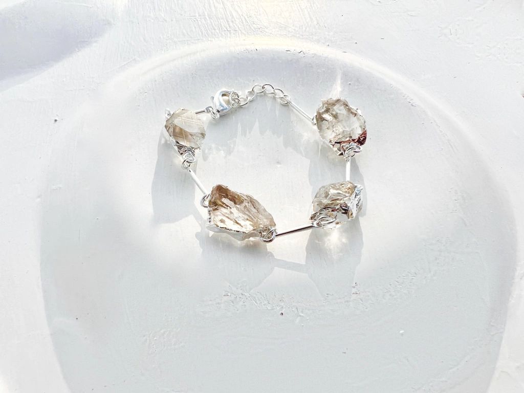 Pulseira Eleva Cristal prateado