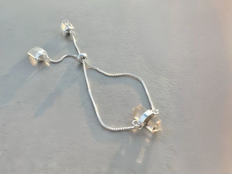 Pulseira Sirius Cristal prateado