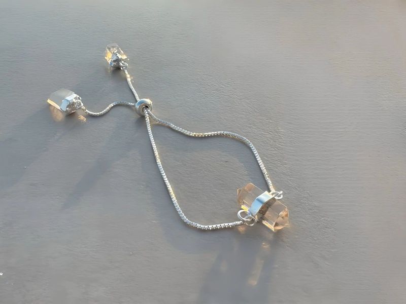 Silver Sirius Crystal Bracelet