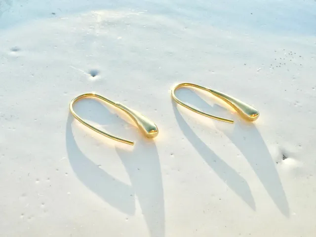 Gold Drop Earrings