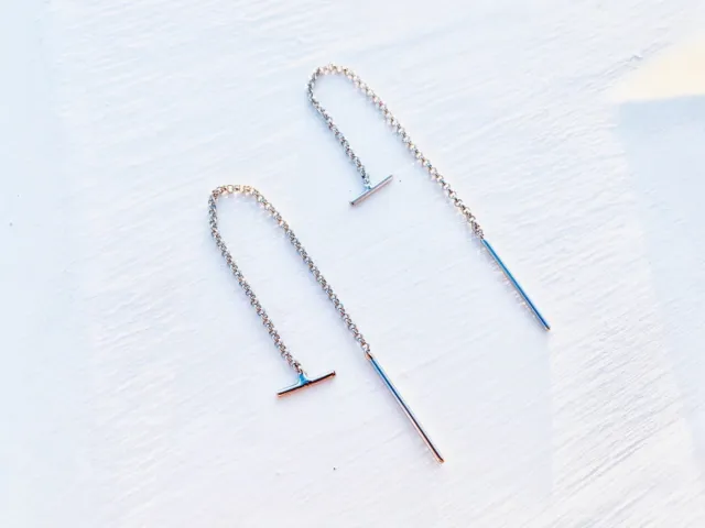 Silver Haste Earring