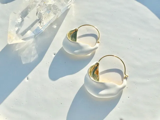 Golden Oasis Earrings
