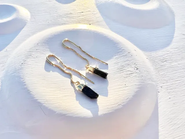 Dilly Golden Tourmaline Earrings