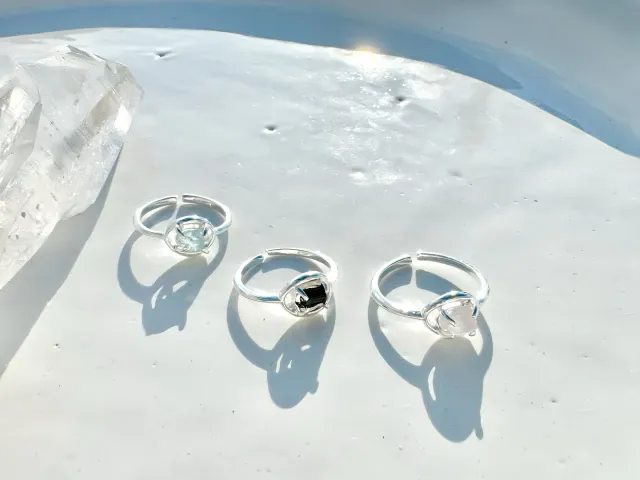 Silver Capri Tourmaline Ring