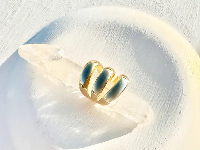 Golden Goya Ring