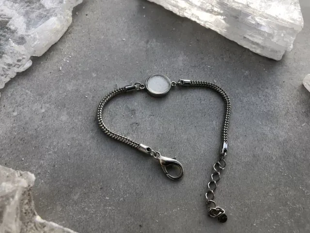 Silver Coarse Salt Bracelet