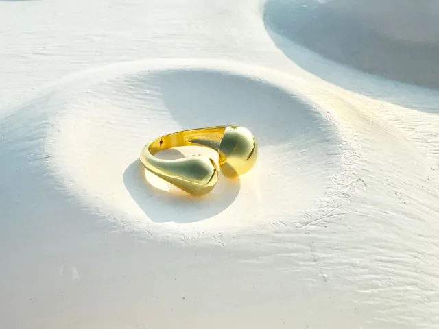 Golden Cosmos Ring