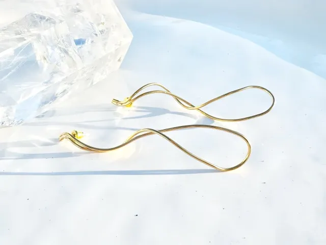 Gold Etherea Earrings