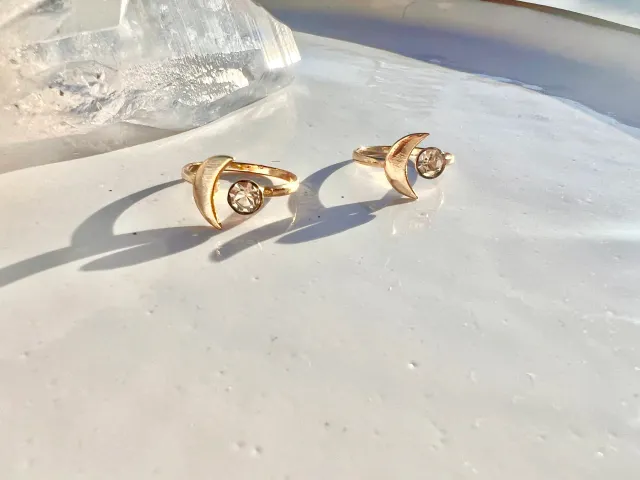 Golden Lunar Ring