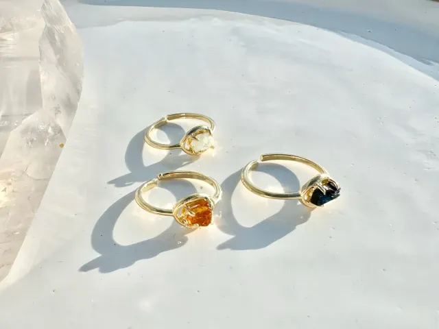 Gold Capri Tourmaline Ring