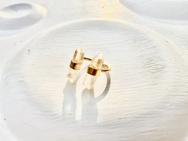 Nyx Crystal Gold Ring