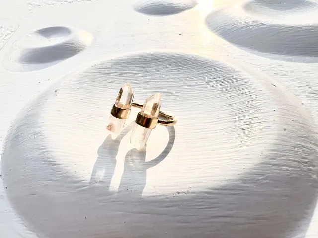 Nyx Crystal Gold Ring