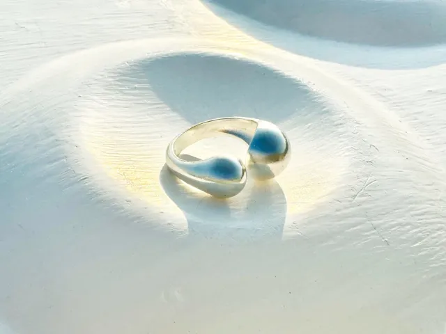 Silver Cosmos Ring
