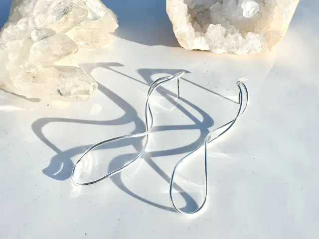 Silver Etherea Earring