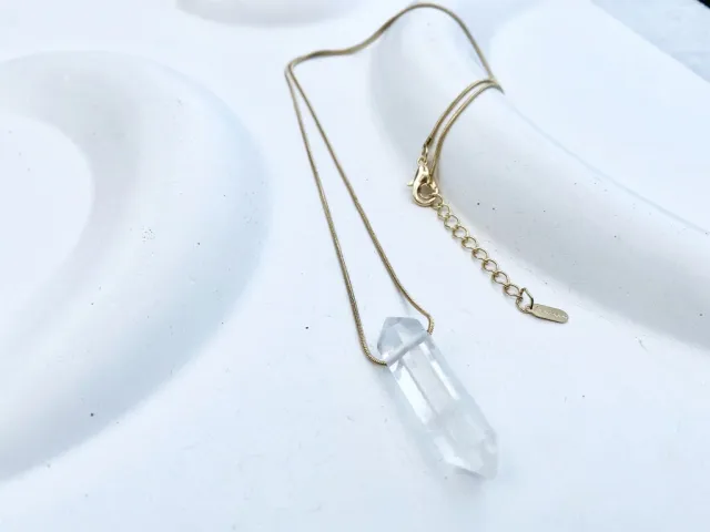 Ayo Crystal Gold Necklace