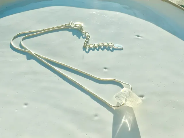 Silver Crystal Soul Necklace