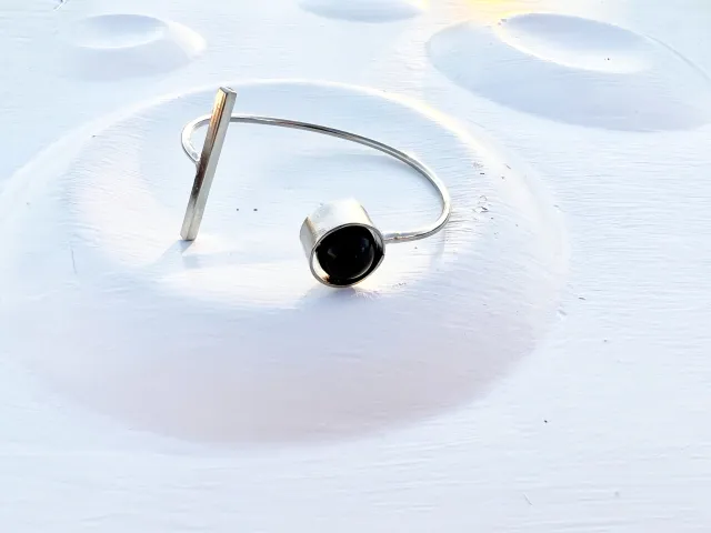 Journey Tourmaline Silver Bracelet