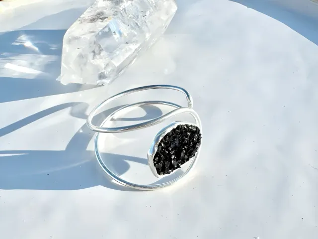 Sienna Tourmaline Silver Bracelet