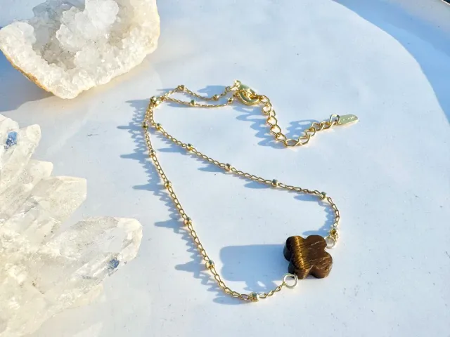 Cassis Gold Tiger Eye Choker