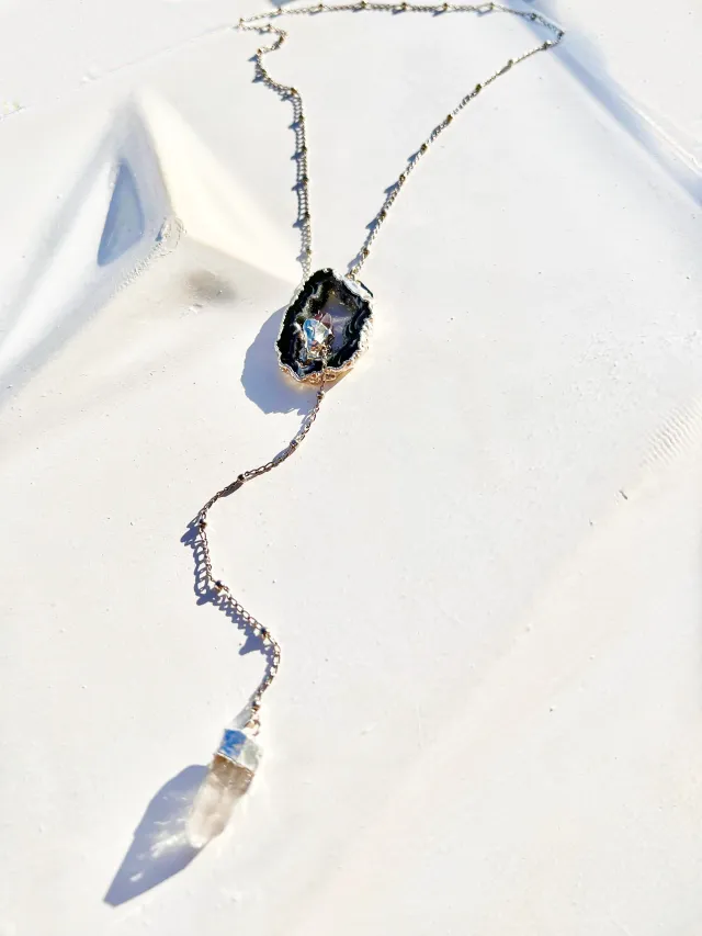 Silver Spirit Citrine Necklace