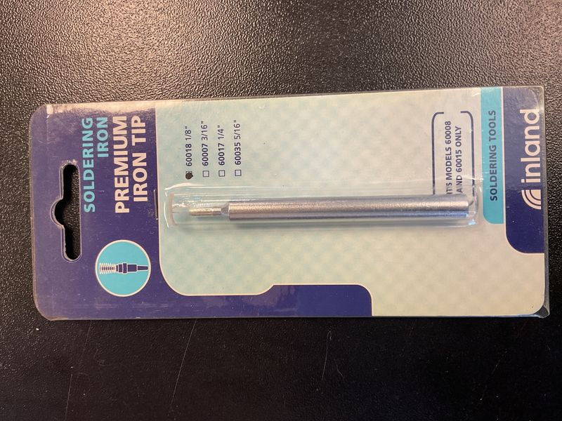 Soldering Iron Premium Iron Tip 1/8
