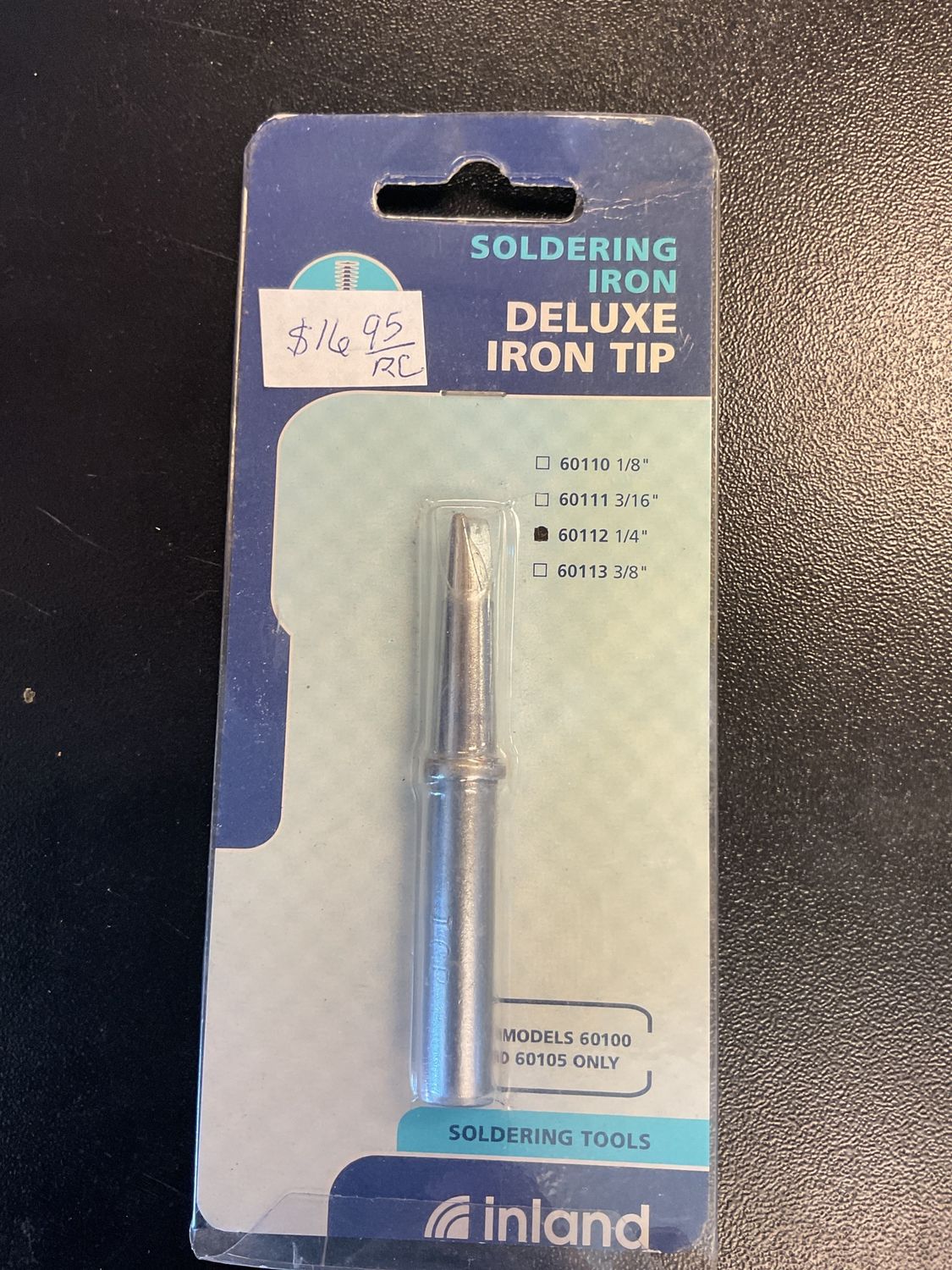 Soldering Iron Deluxe Iron Tip 1/4
