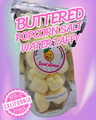 Buttered Popcorn Salt Water Taffy