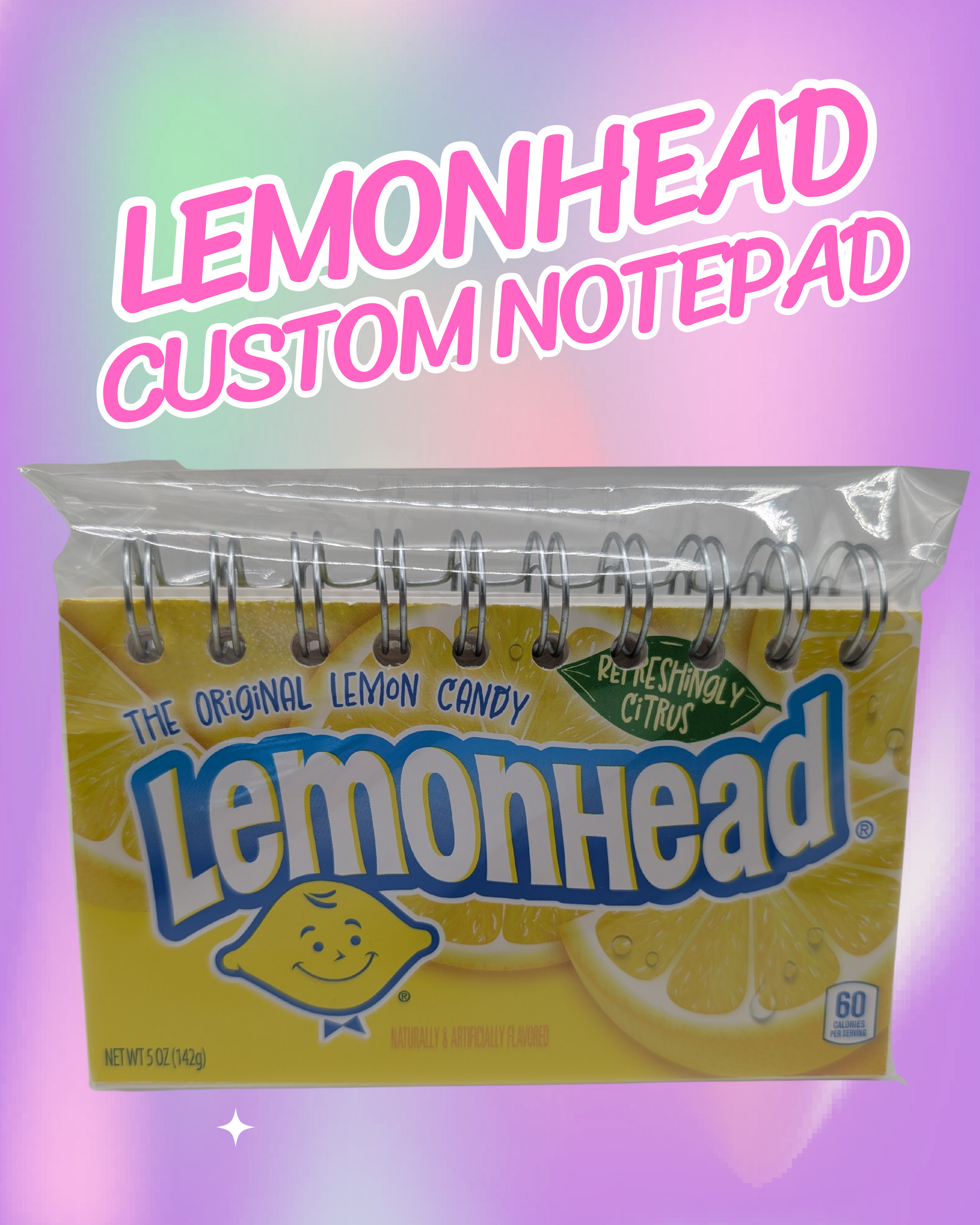 Lemonhead Custom Notepad