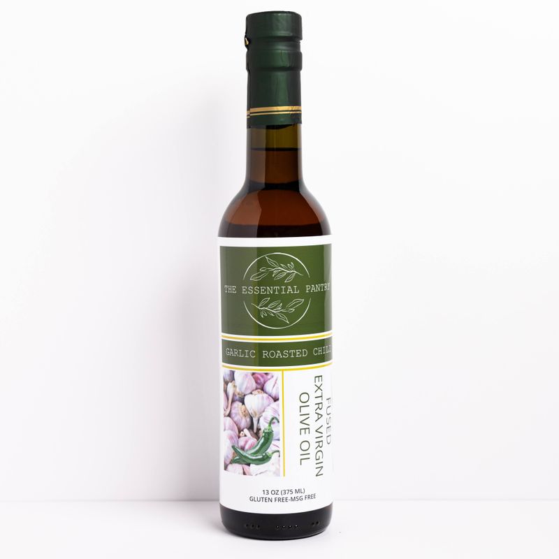 Fused Olive Oil-Garlic Roasted Chili