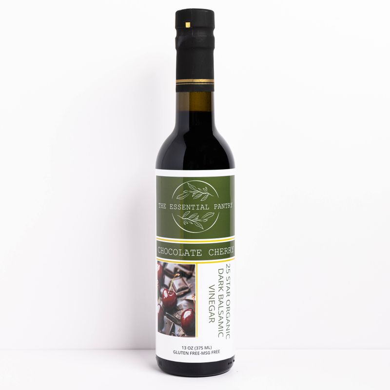 Dark Balsamic Vinegar-Chocolate Covered Cherries