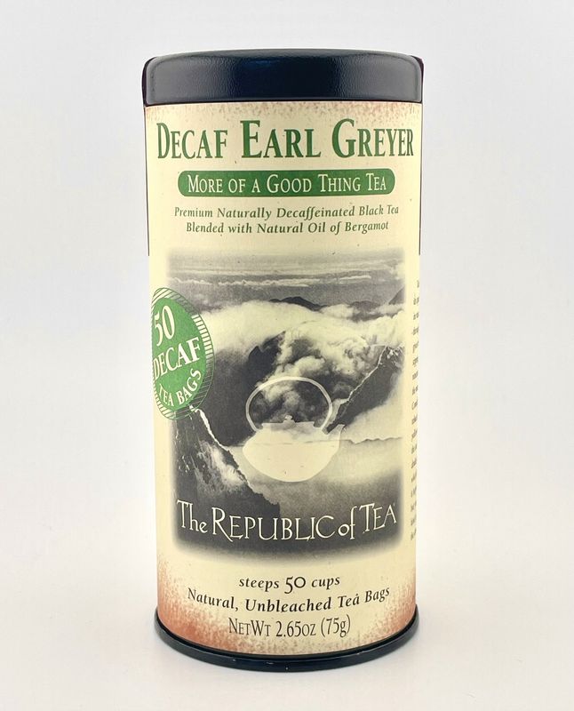 Decaf Earl Greyer Black Tea (50 Tea Bags)