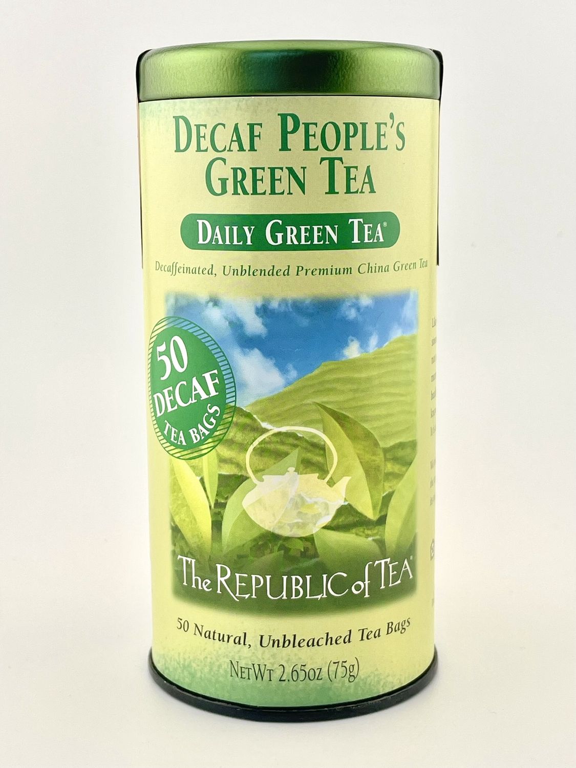 Decaf People's Green Tea (50 Tea Bags)