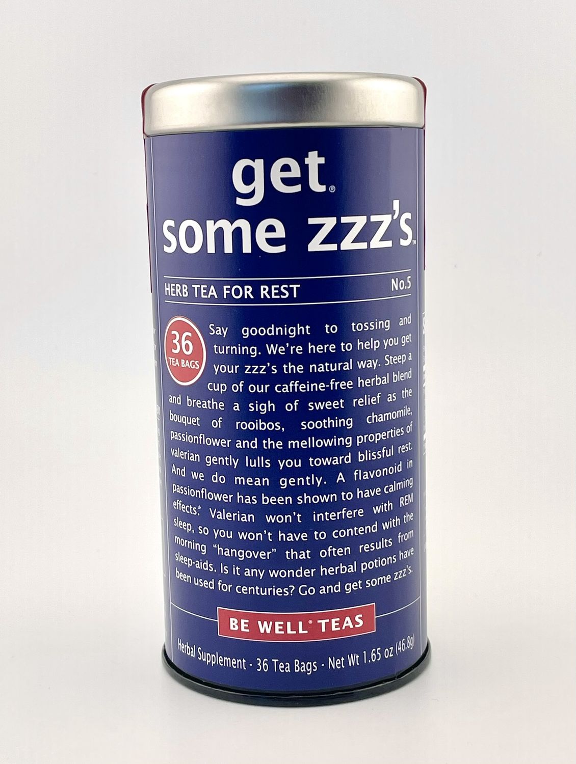Get Some ZZZ's No.5 Red Tea (36 Tea Bags)