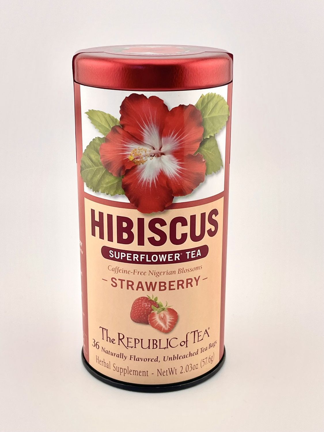 Hibiscus Strawberry Tea (36 Tea Bags)