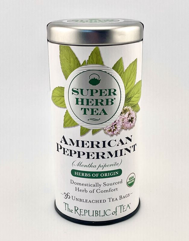 Organic American Peppermint Super Herb Tea (36 Tea Bags)
