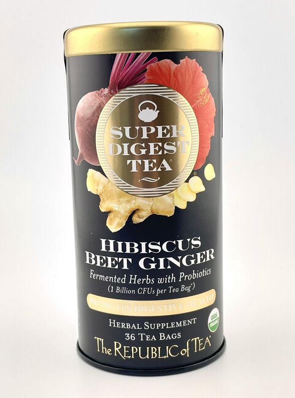 Organic Hibiscus Beet Ginger Tea (36 Tea Bags)