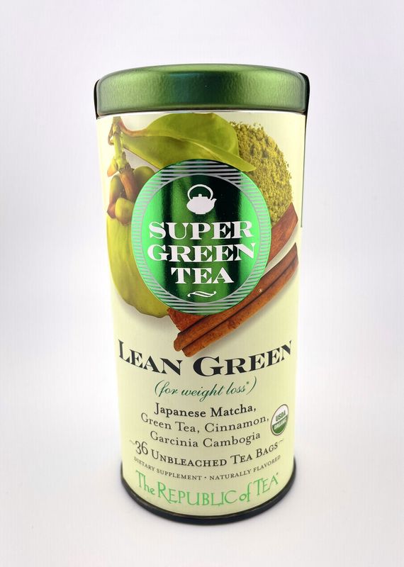 Organic Lean Green SuperGreen Tea (36 Tea Bags)