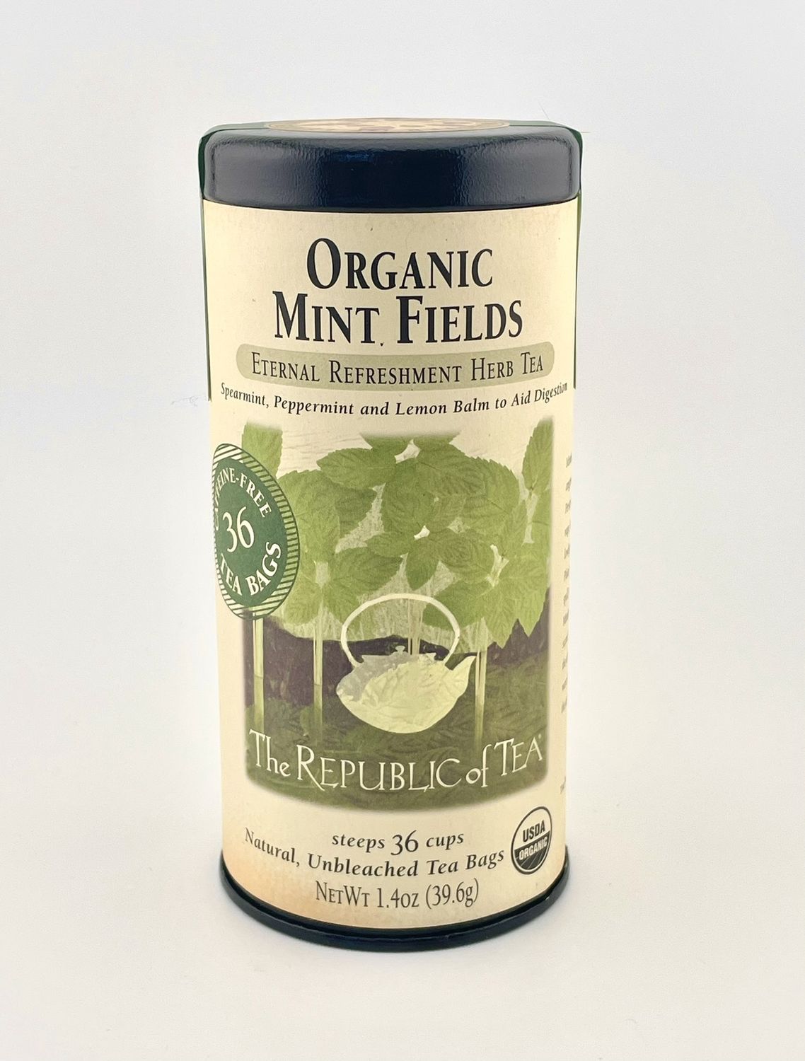 Organic Mint Fields Herbal Tea (36 Tea Bags)