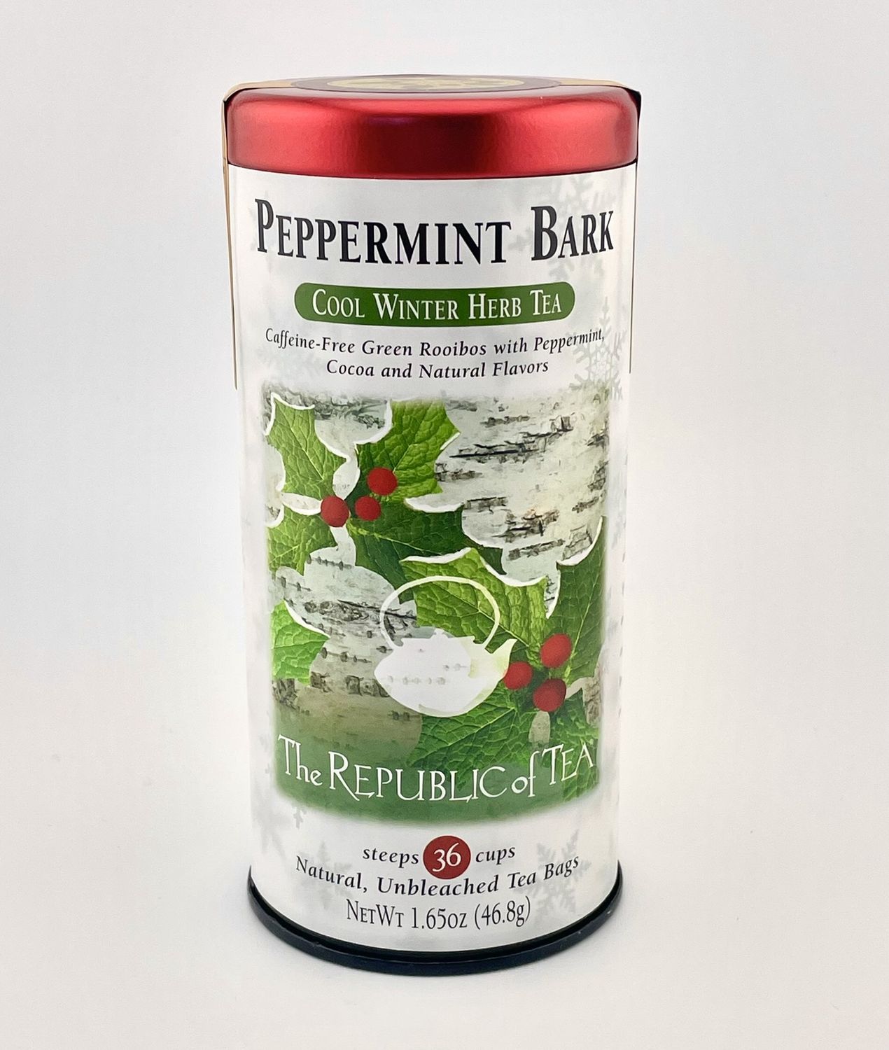 Peppermint Bark Herbal Tea (36 Tea Bags)