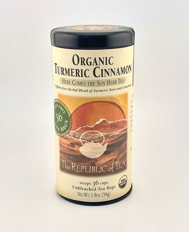 Organic Turmeric Cinnamon Tea (36 Tea Bags)