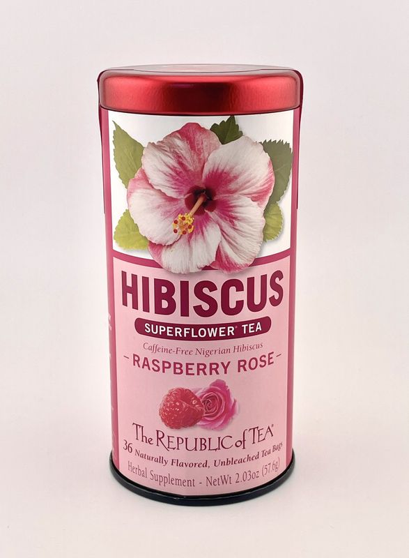 Raspberry Rose Hibiscus Tea (36 Tea Bags)