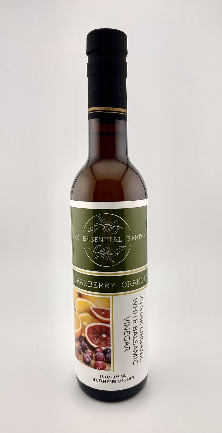 White Balsamic Vinegar-Cranberry Orange