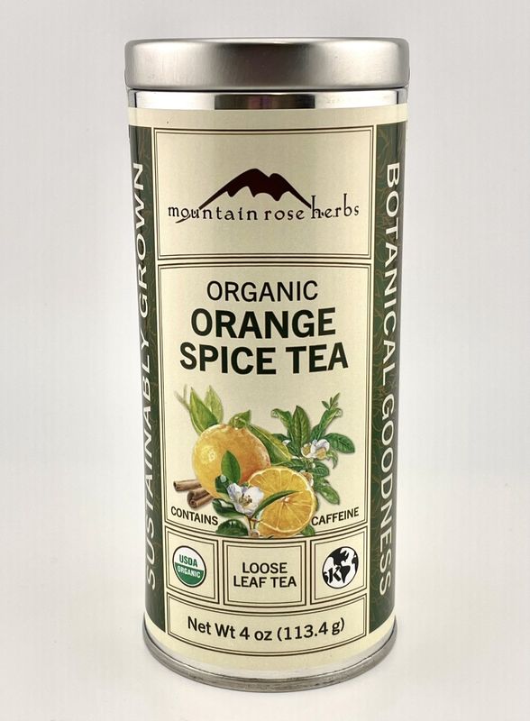 Orange Spice Organic Tea (Loose Leaf)
