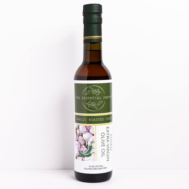 Fused Olive Oil-Garlic Roasted Chili