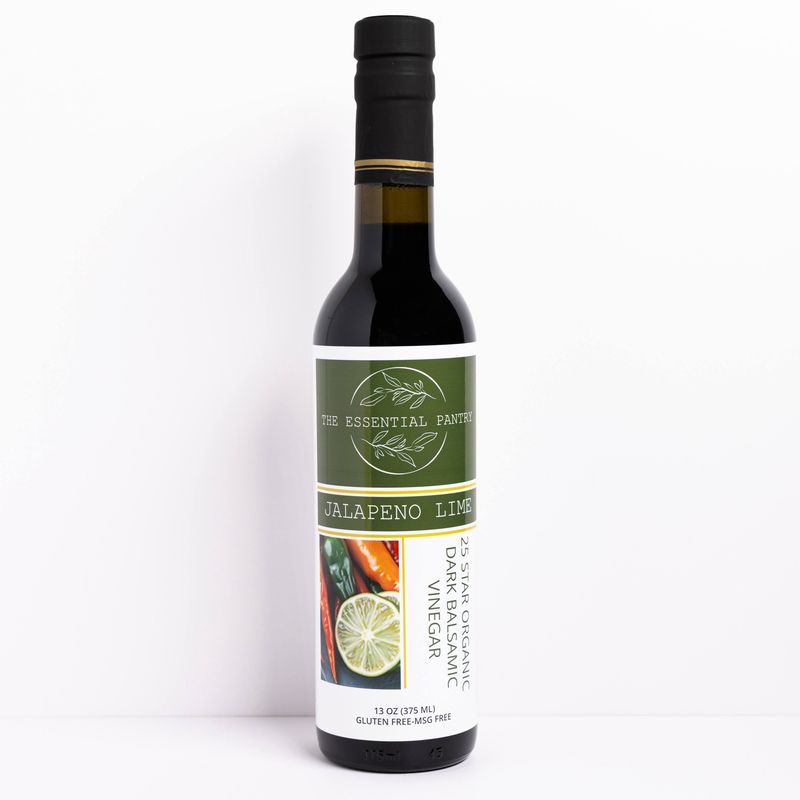 Dark Balsamic Vinegar-Jalapeno Lime