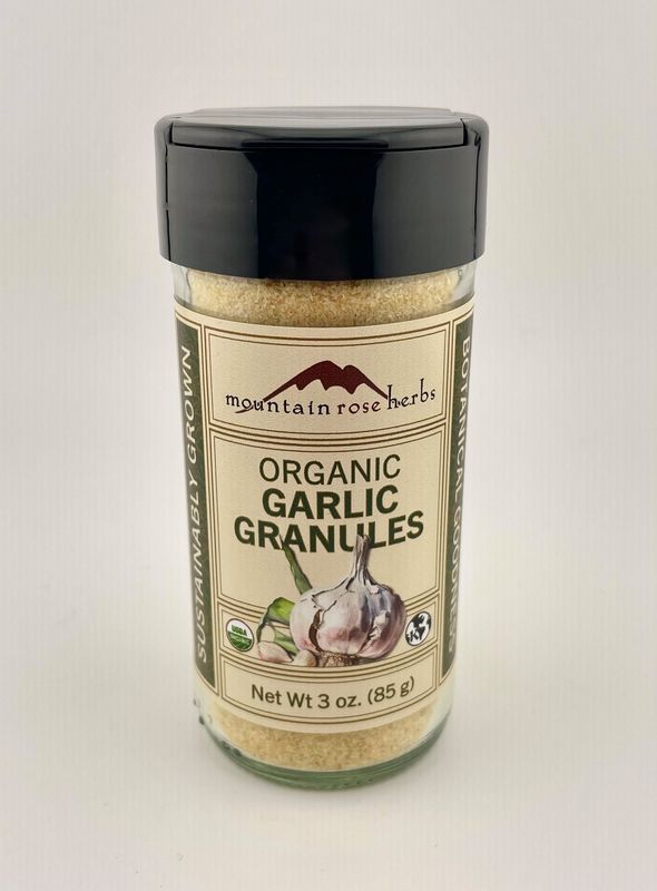 Garlic Granules OG Bottle