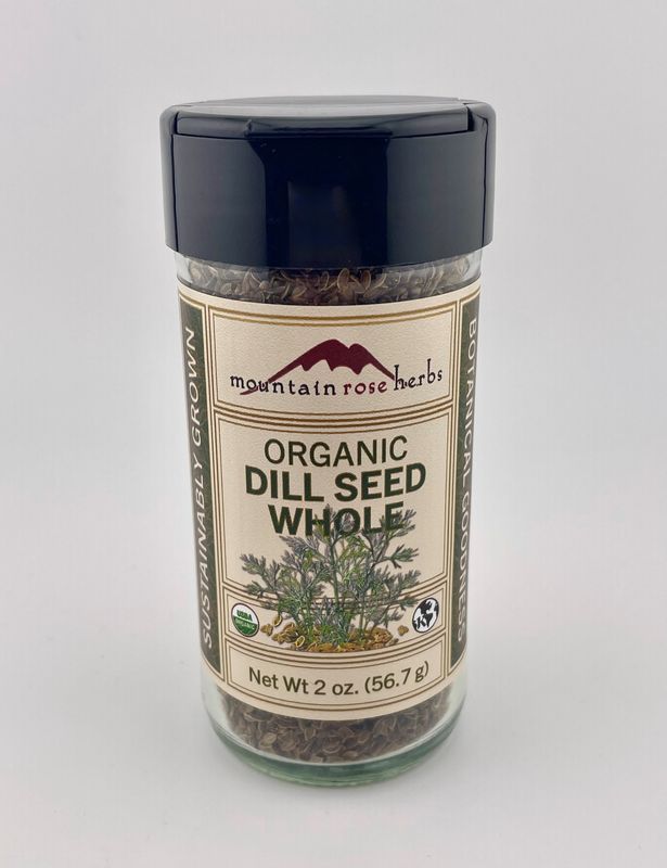 Dill Seed Whole OG Bottle